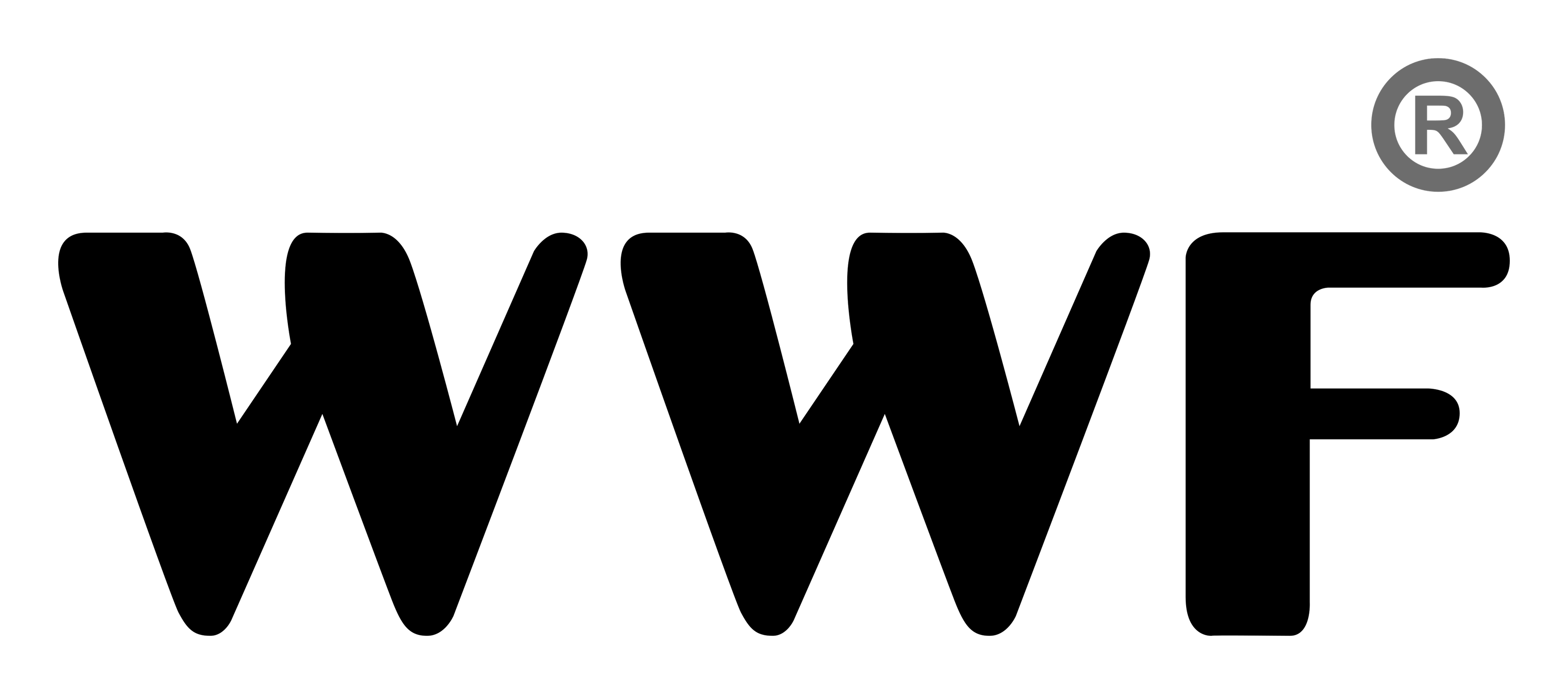 Logo da WWF em fundo transparente