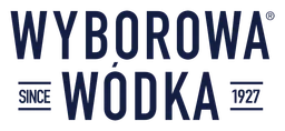 Wyborowa logo, horizontal version, on a transparent background