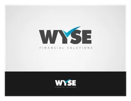 Wyse logo, monochrome version, on a transparent background