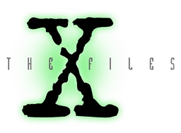 X Files logo, horizontal version, on a transparent background