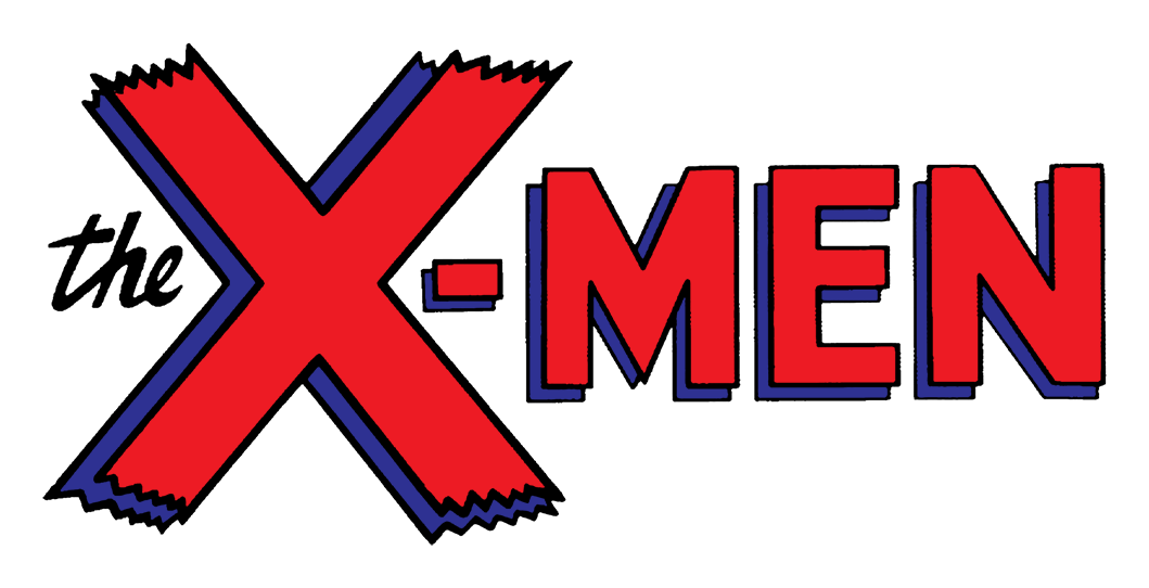 X Men logo on a transparent background