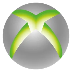 Xbox 360 logo, icon version, on a transparent background