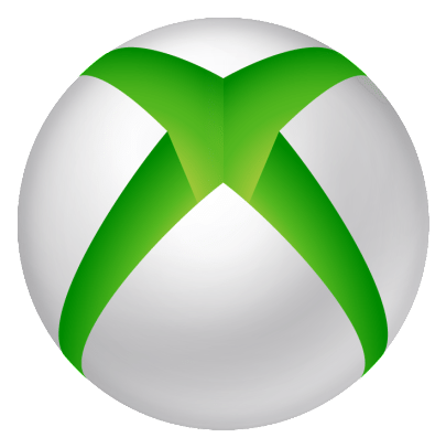 Xbox Live logo, icon version, on a transparent background