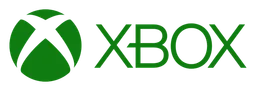 Xbox logo, wordmark version, on a transparent background