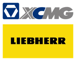 XCMG logo, horizontal version, on a transparent background