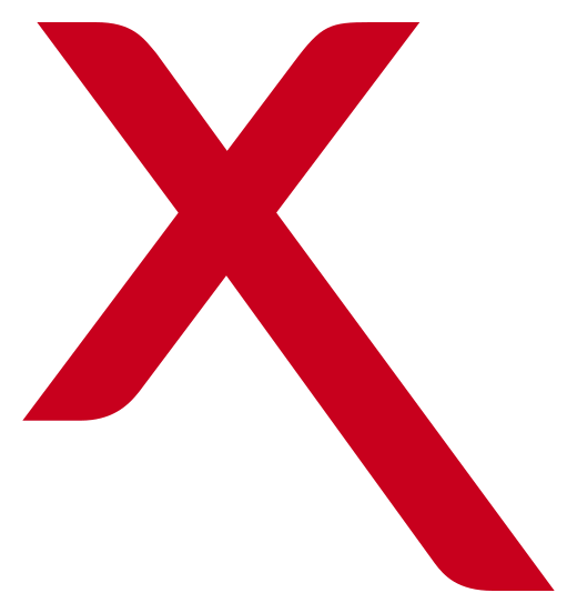 Xfinity logo, icon version, on a transparent background