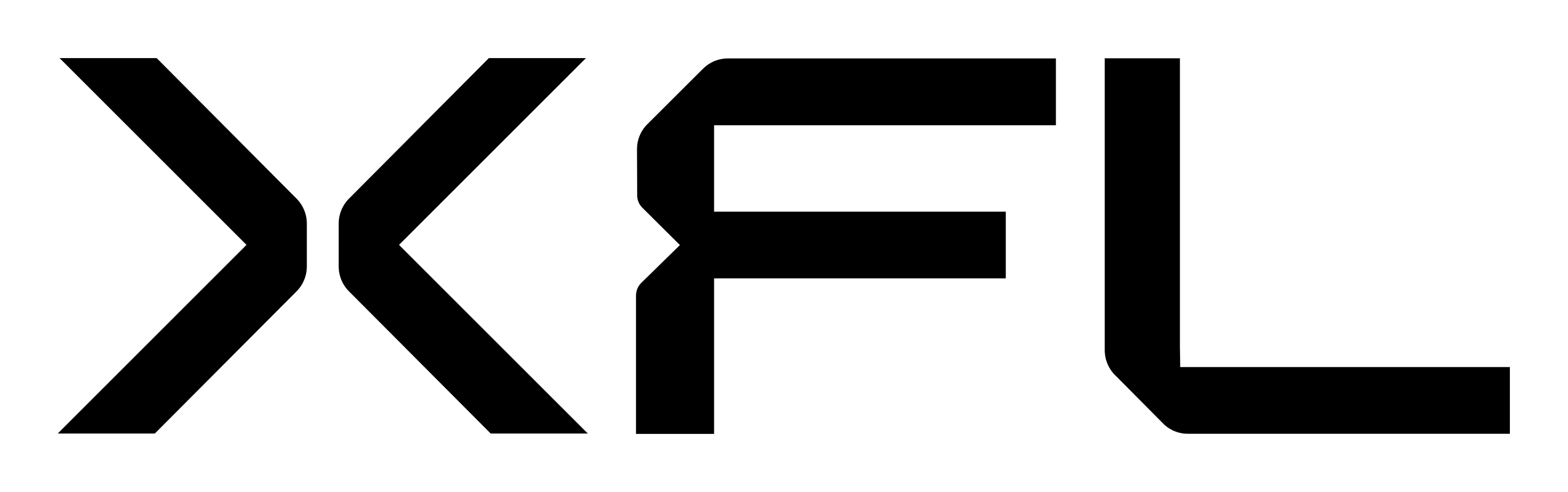XFL logo on a transparent background