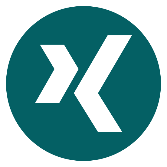 Xing logo on a transparent background