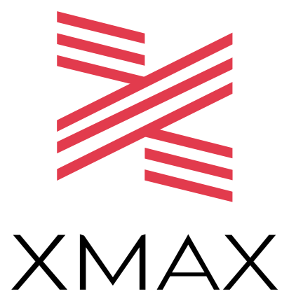 Xmax logo, icon version, on a transparent background