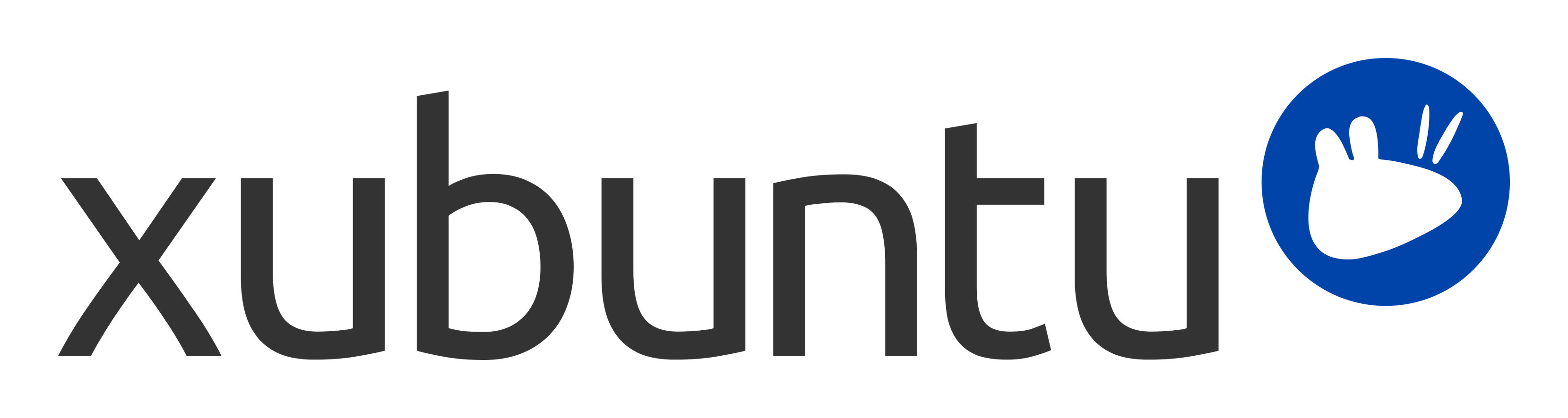 Xubuntu logo on a transparent background