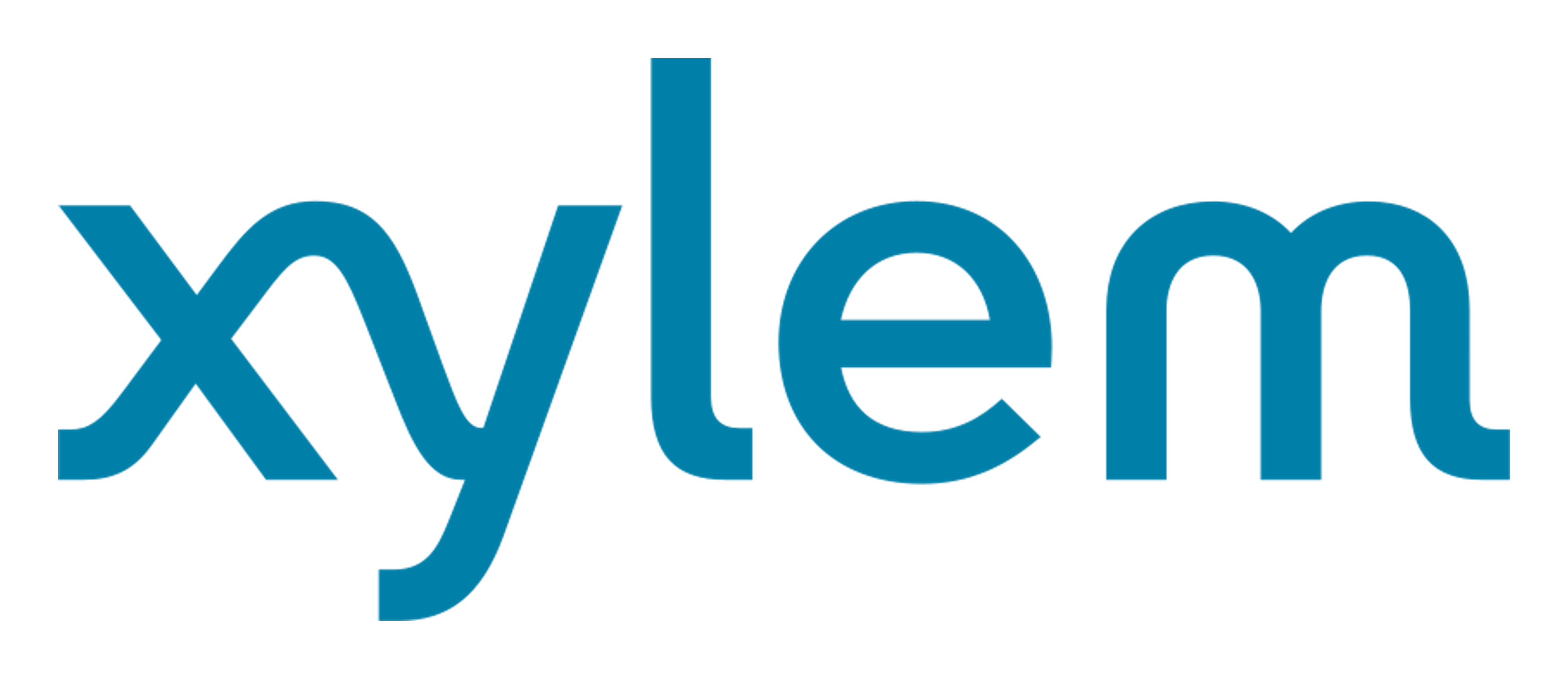 Xylem logo on a transparent background