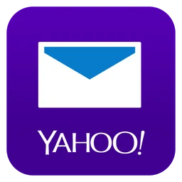 Yahoo Mail logo, icon version, on a transparent background
