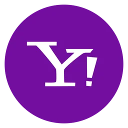 Yahoo logo, icon version, on a transparent background