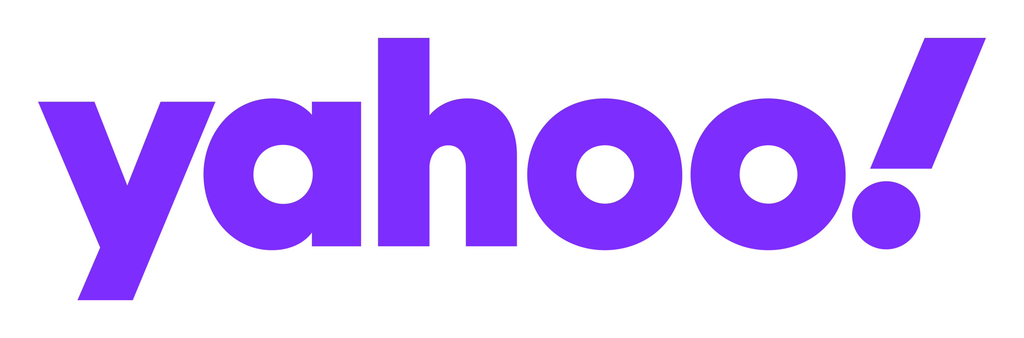 Yahoo logo on a transparent background