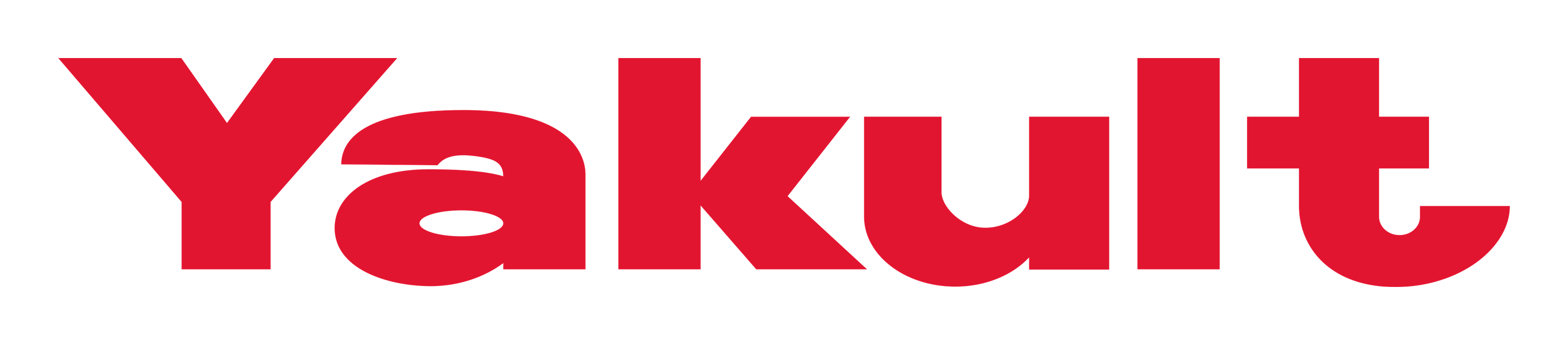 Yakult logo on a transparent background