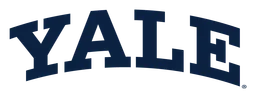 Yale logo, wordmark version, on a transparent background