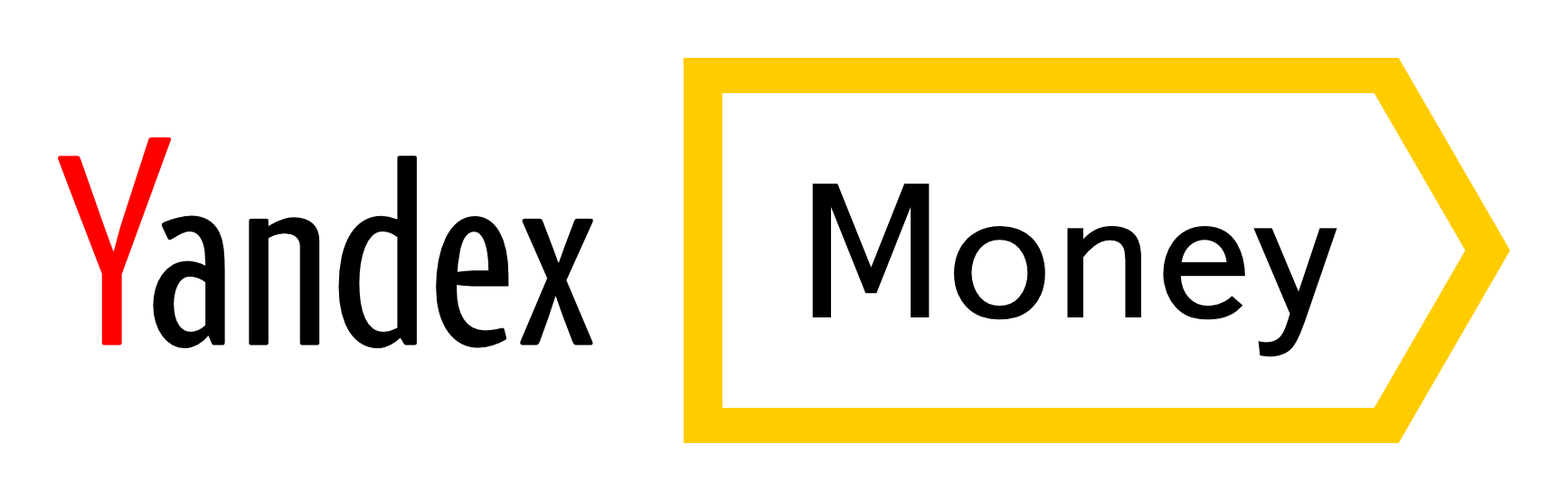 Yandex Money logo on a transparent background