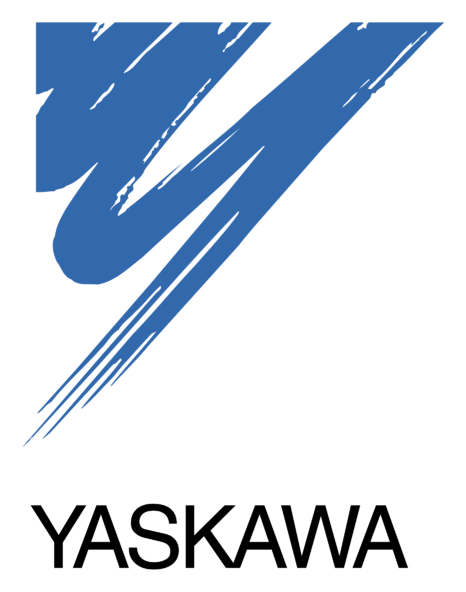 Yaskawa logo, horizontal version, on a transparent background