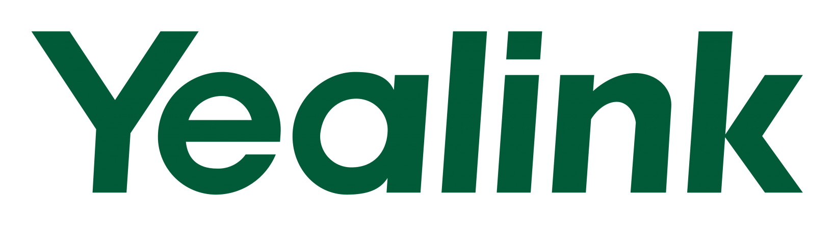 Yealink logo on a transparent background