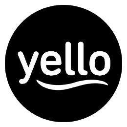 Yello Strom logo, black icon version, on a transparent background