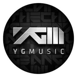 Yg Entertainment logo, black icon version, on a transparent background