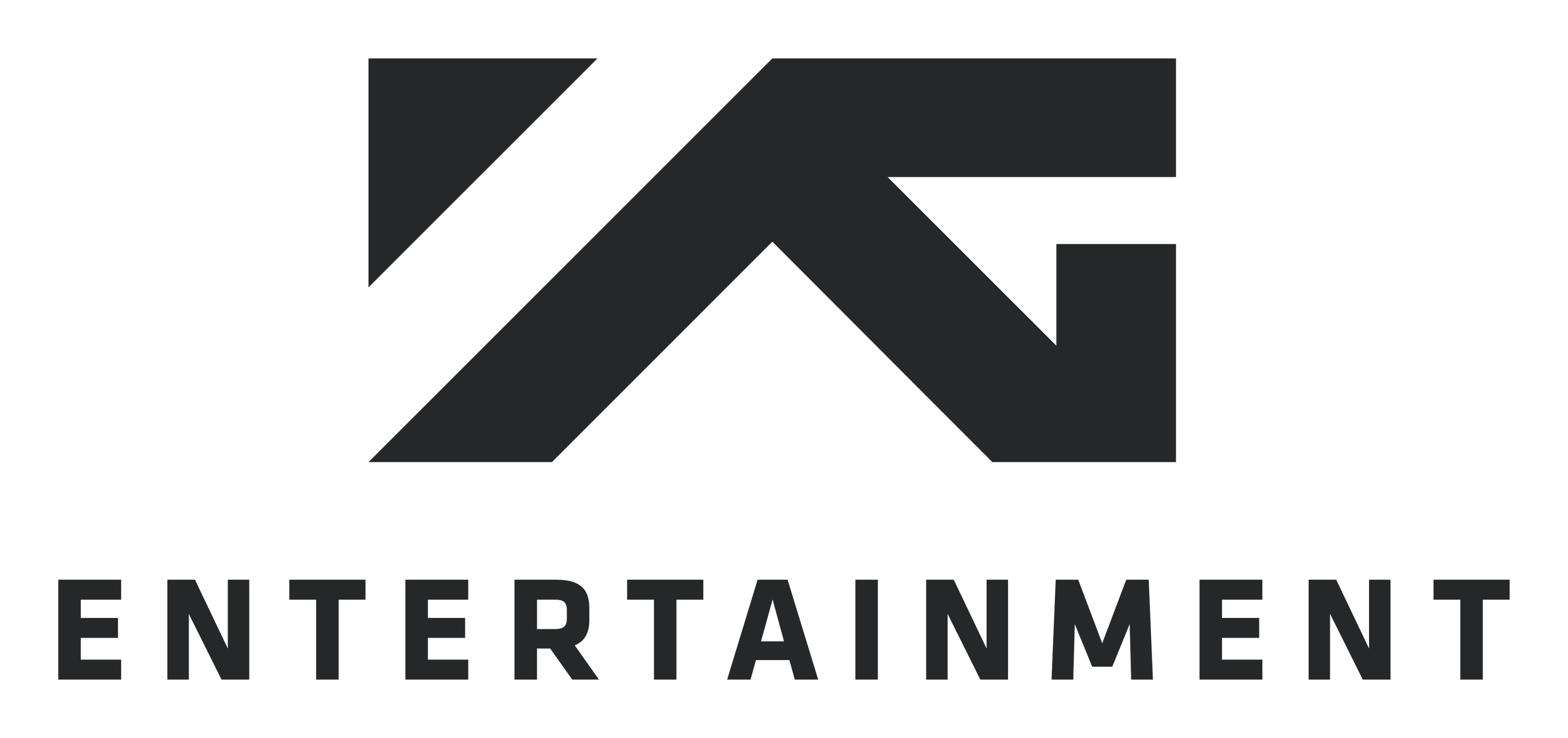 Yg Entertainment logo on a transparent background