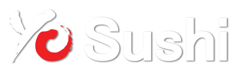 Yo Sushi logo on a transparent background