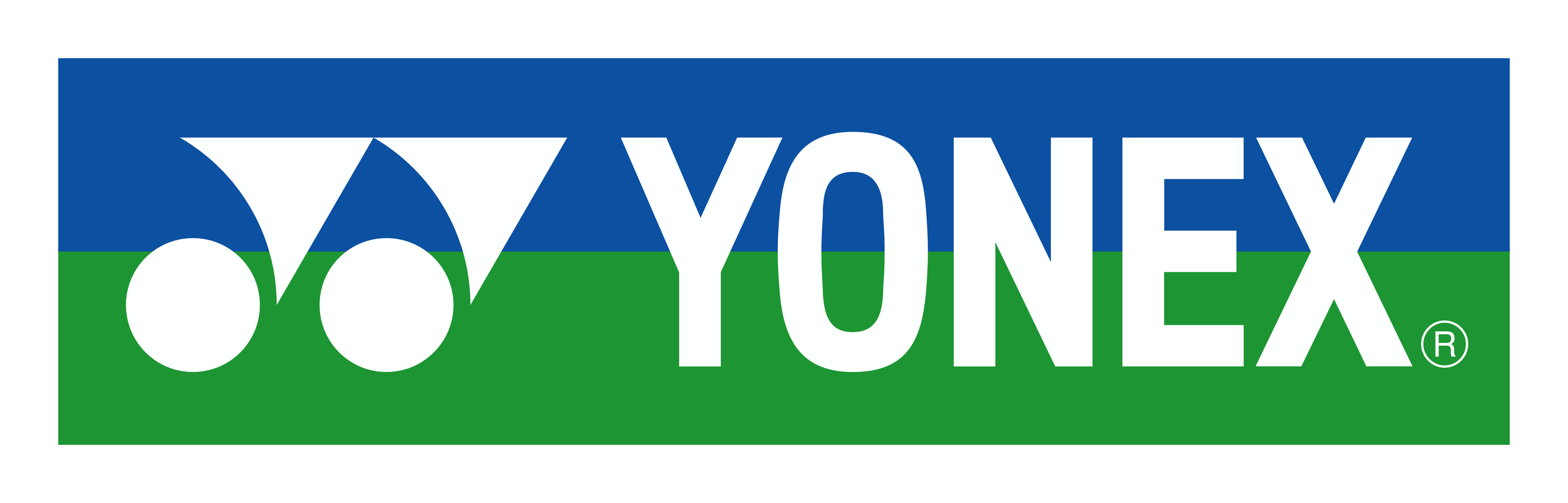Yonex logo on a transparent background