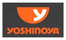 Yoshinoya logo, horizontal version, on a transparent background