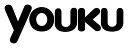 Youku logo, black wordmark version, on a transparent background