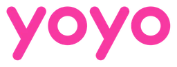 Yoyow logo, wordmark version, on a transparent background