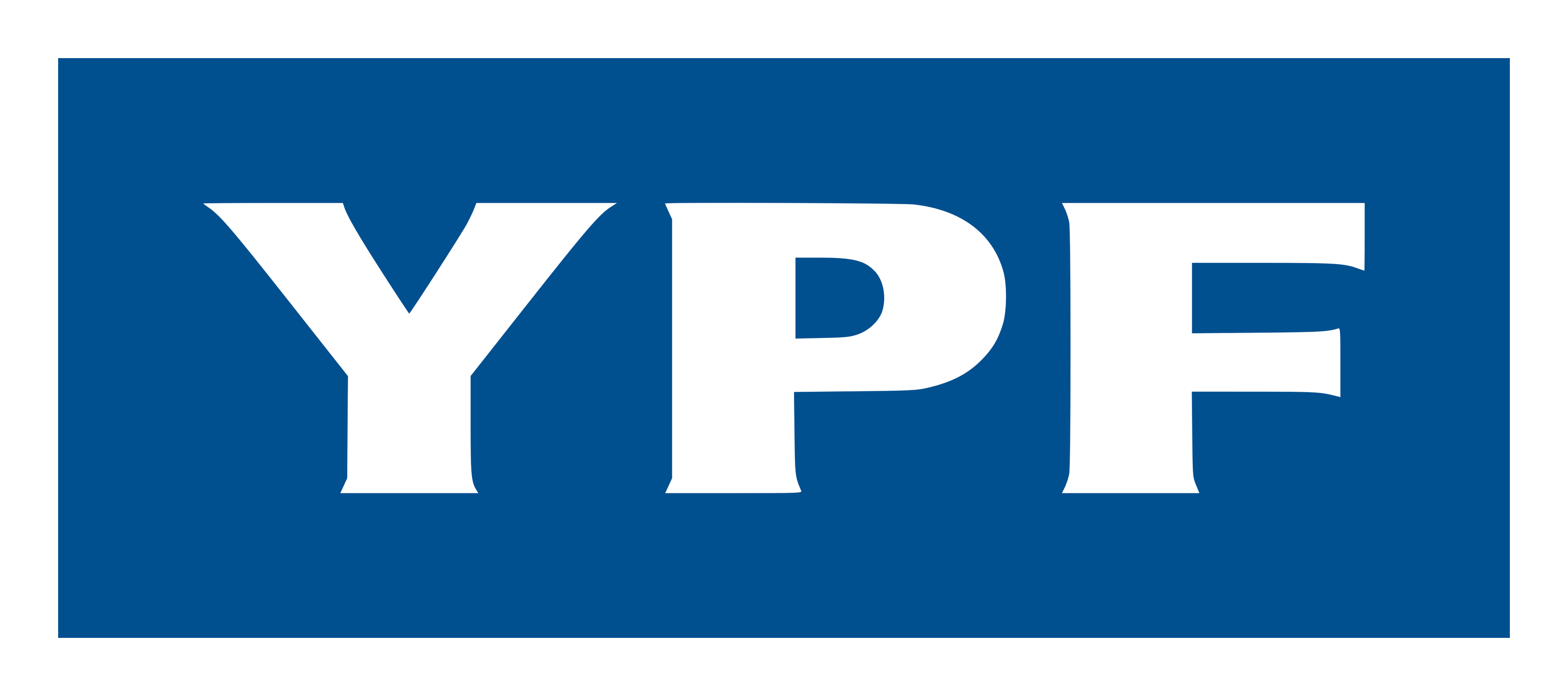 Ypf logo on a transparent background