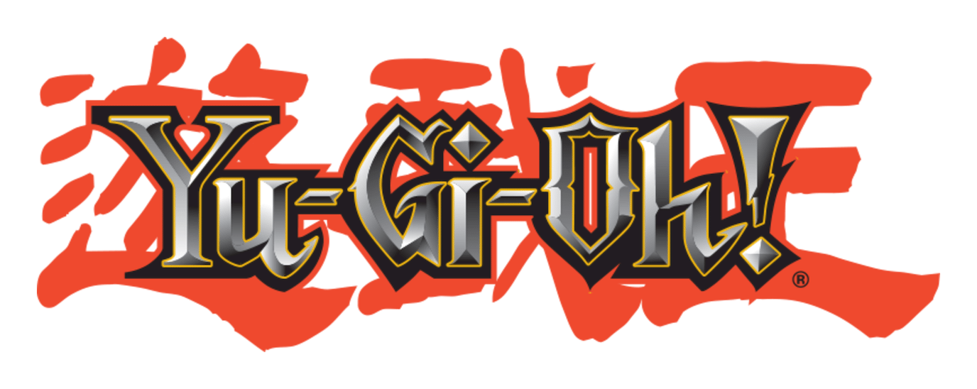 Yu Gi Oh logo on a transparent background