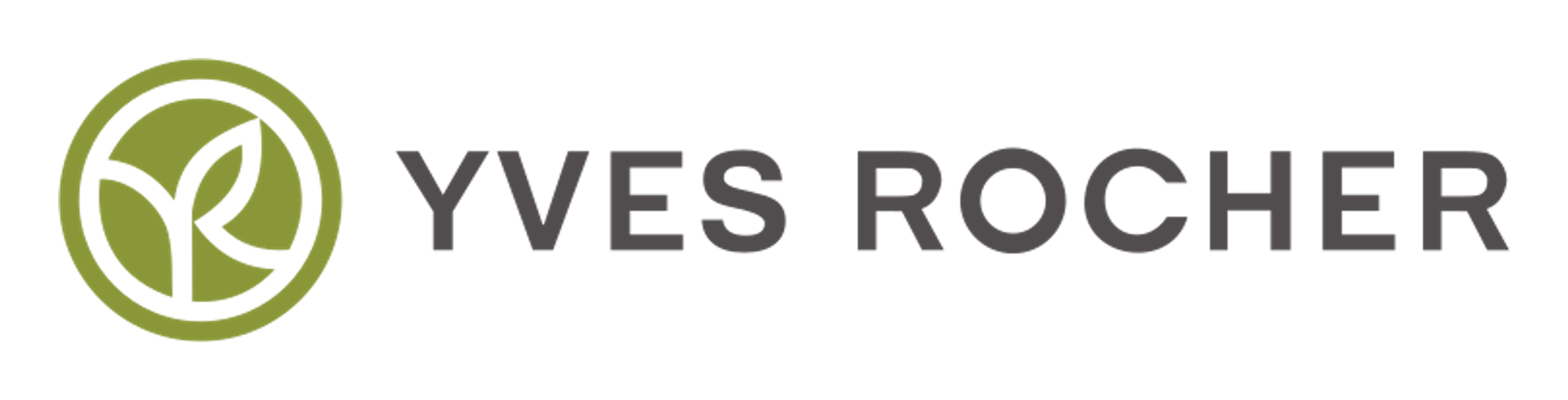Yves Rocher logo on a transparent background