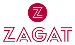 Zagat logo, horizontal version, on a transparent background