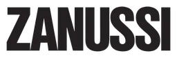 Zanussi logo, black wordmark version, on a transparent background
