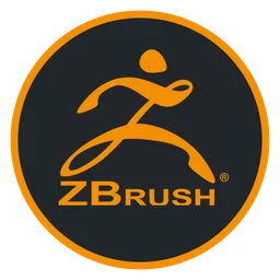 Zbrush logo, icon version, on a transparent background