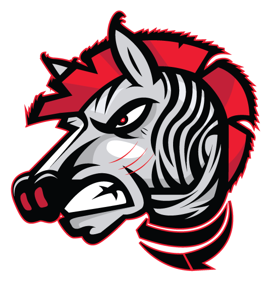 Zebra logo on a transparent background
