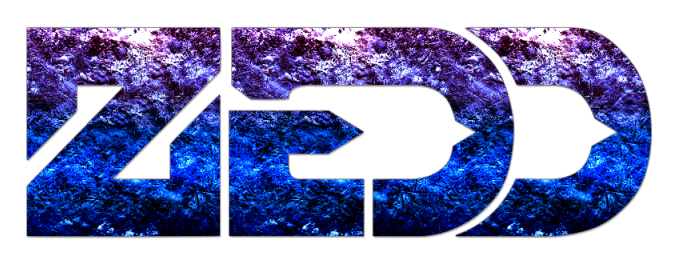 Zedd logo on a transparent background