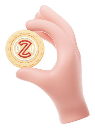 Zelwin logo, horizontal version, on a transparent background