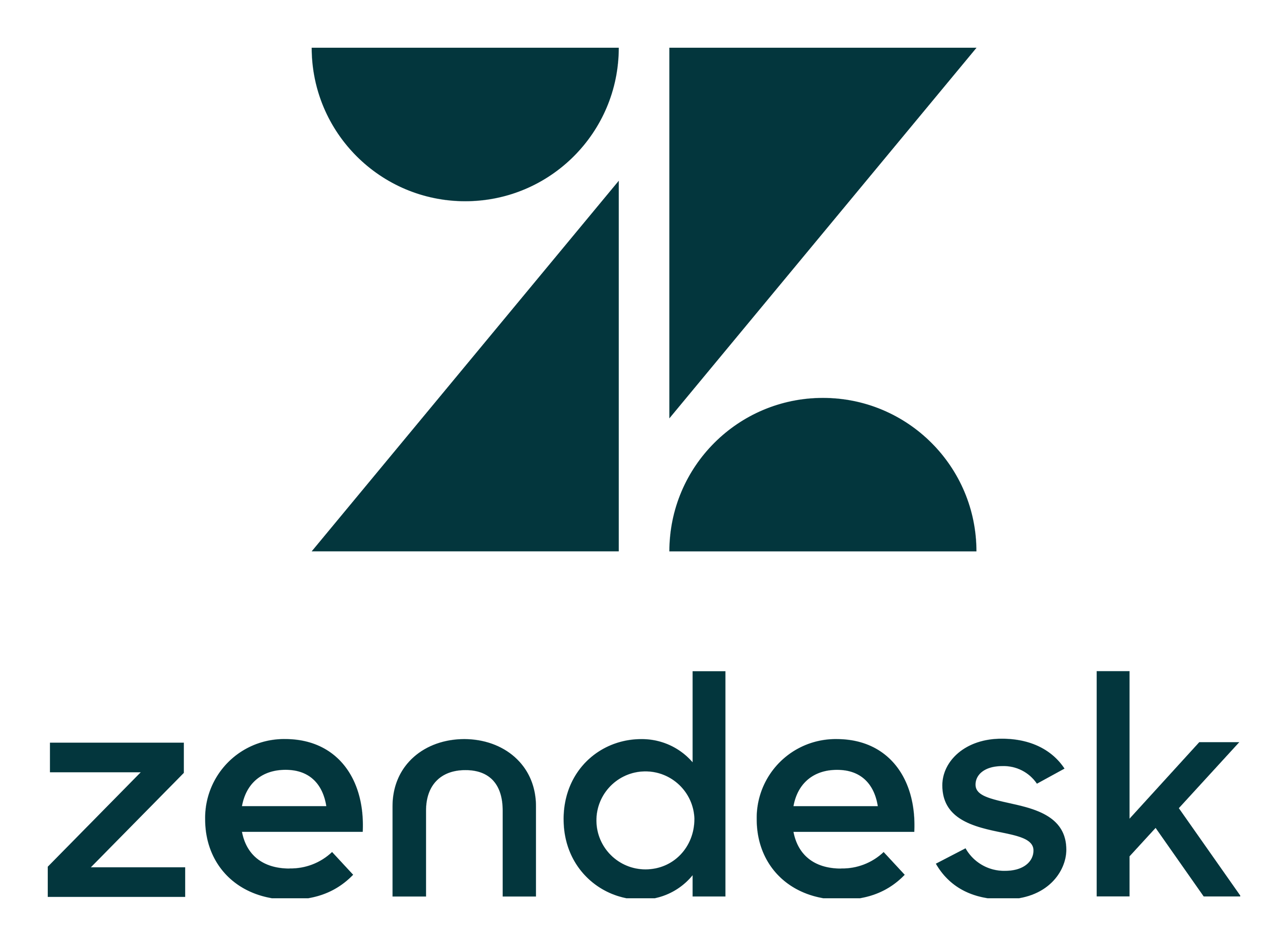 Zendesk logo on a transparent background