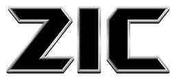 Zic logo, black version, on a transparent background