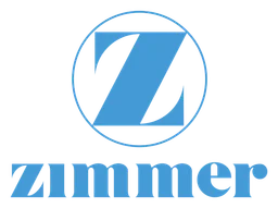 Zimmer logo, horizontal version, on a transparent background
