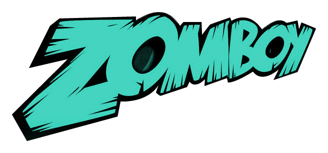 Zomboy logo on a transparent background