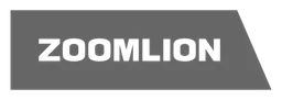 Zoomlion のロゴ、モノクロ ロゴタイプバージョン（背景透過）