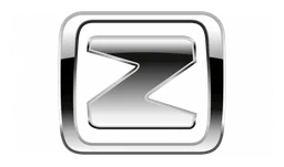 Zotye Auto logo, monochrome icon version, on a transparent background