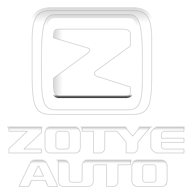 Zotye Auto logo, white icon version, on a transparent background