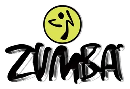 Zumba logo, horizontal version, on a transparent background