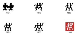 Zwilling logo, horizontal version, on a transparent background