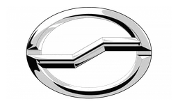 ZX Auto logo, monochrome version, on a transparent background